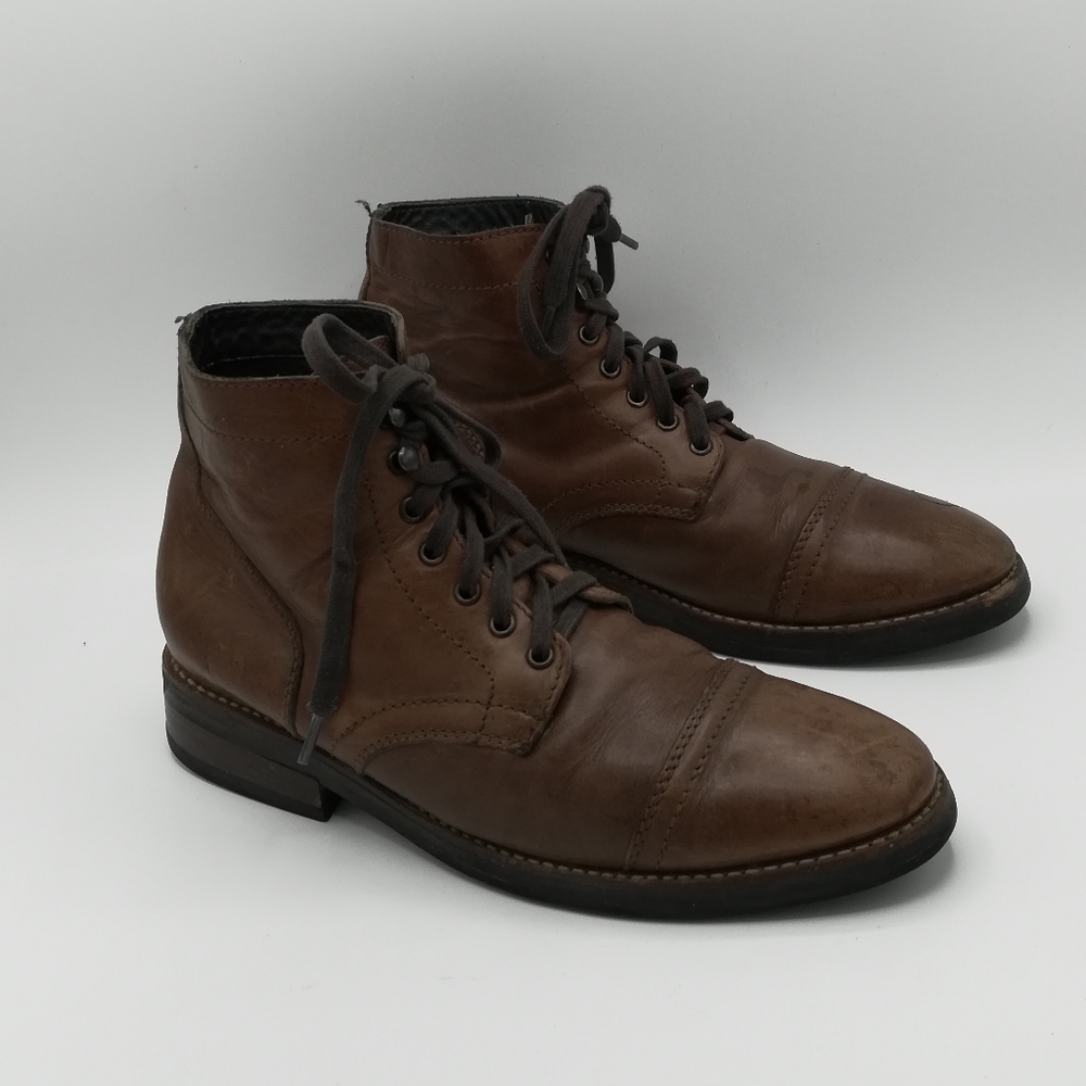 Thursday Everyday Boot Leather Captain Lace Up
